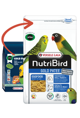 Nutribird Gold Patee Parkiet & Kl Papegaai - 1 KG
