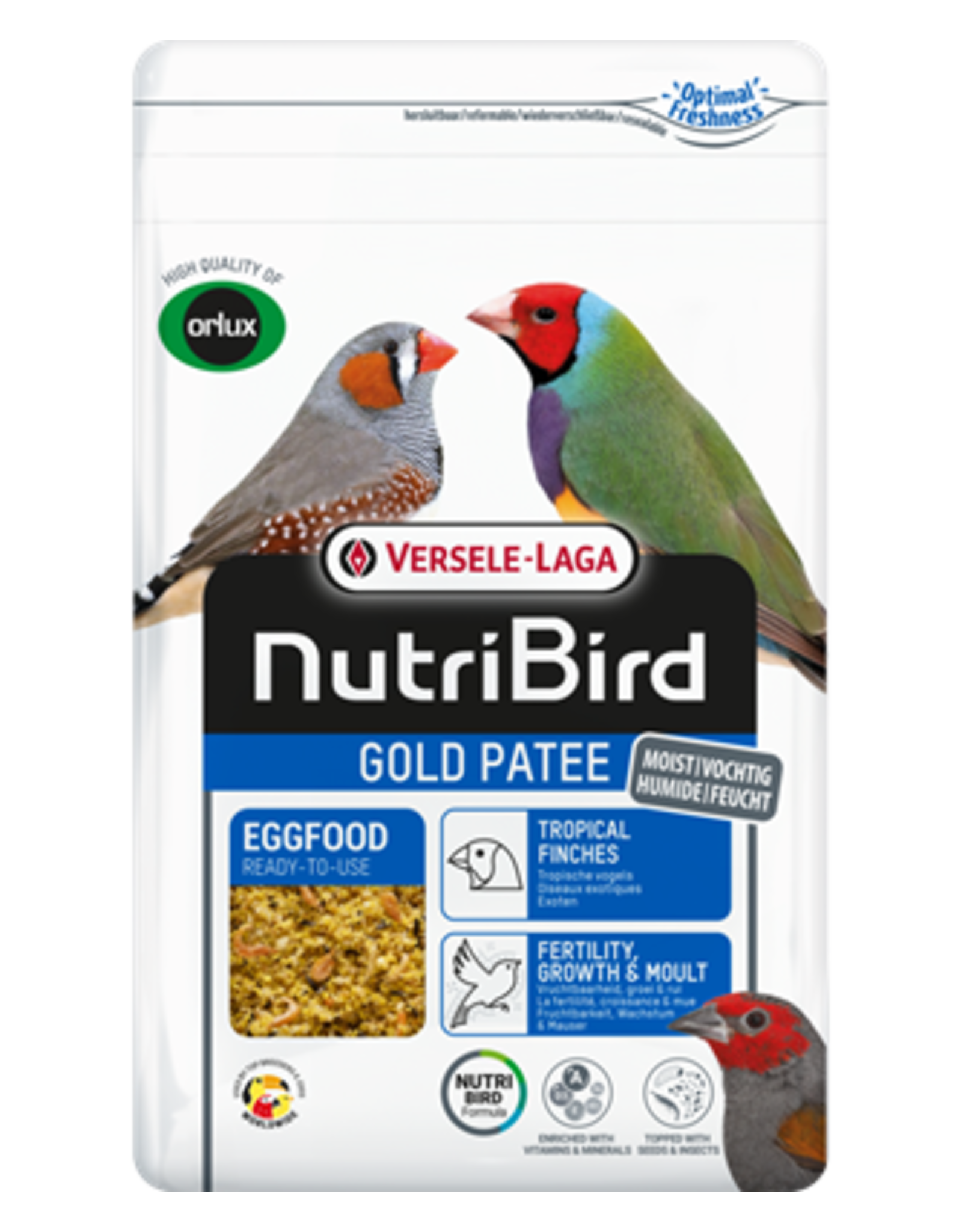 Nutribird Gold Patee Tropische Vogels - 1 KG