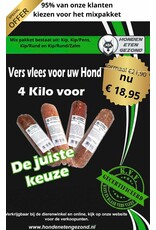 KVV Vers Vlees Kvv Mixpakket Vers Vlees - 4 KG