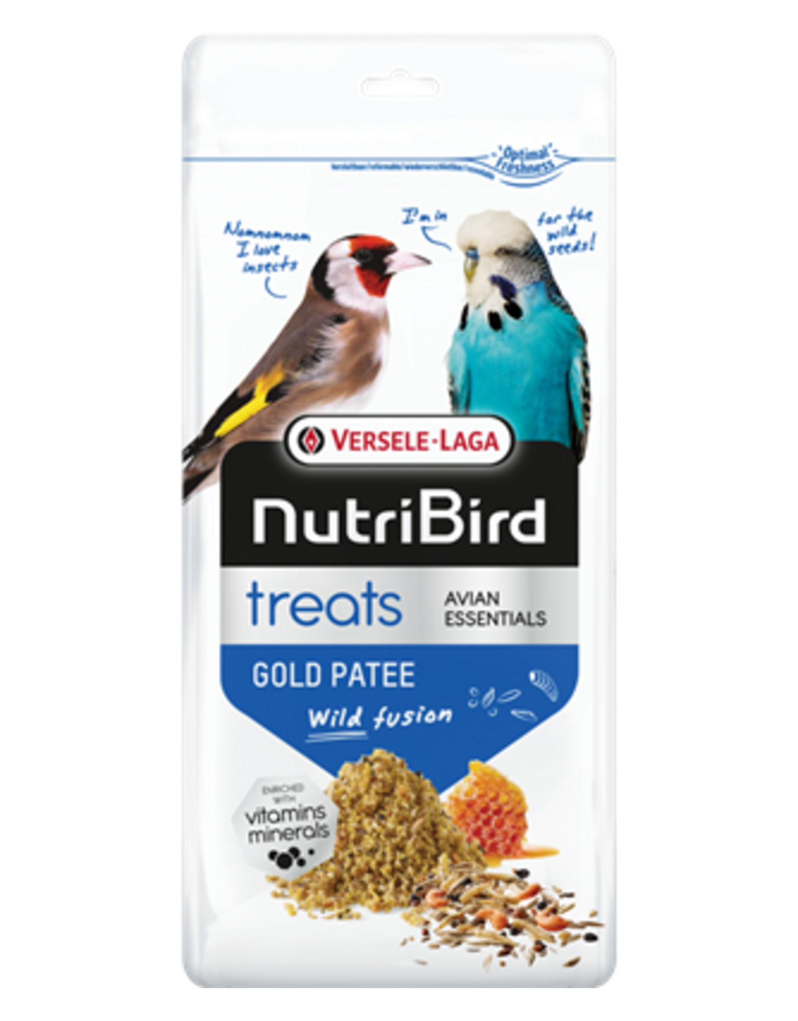 Nutribird Treats Gold Patee Wild Fusion - 250 Gram