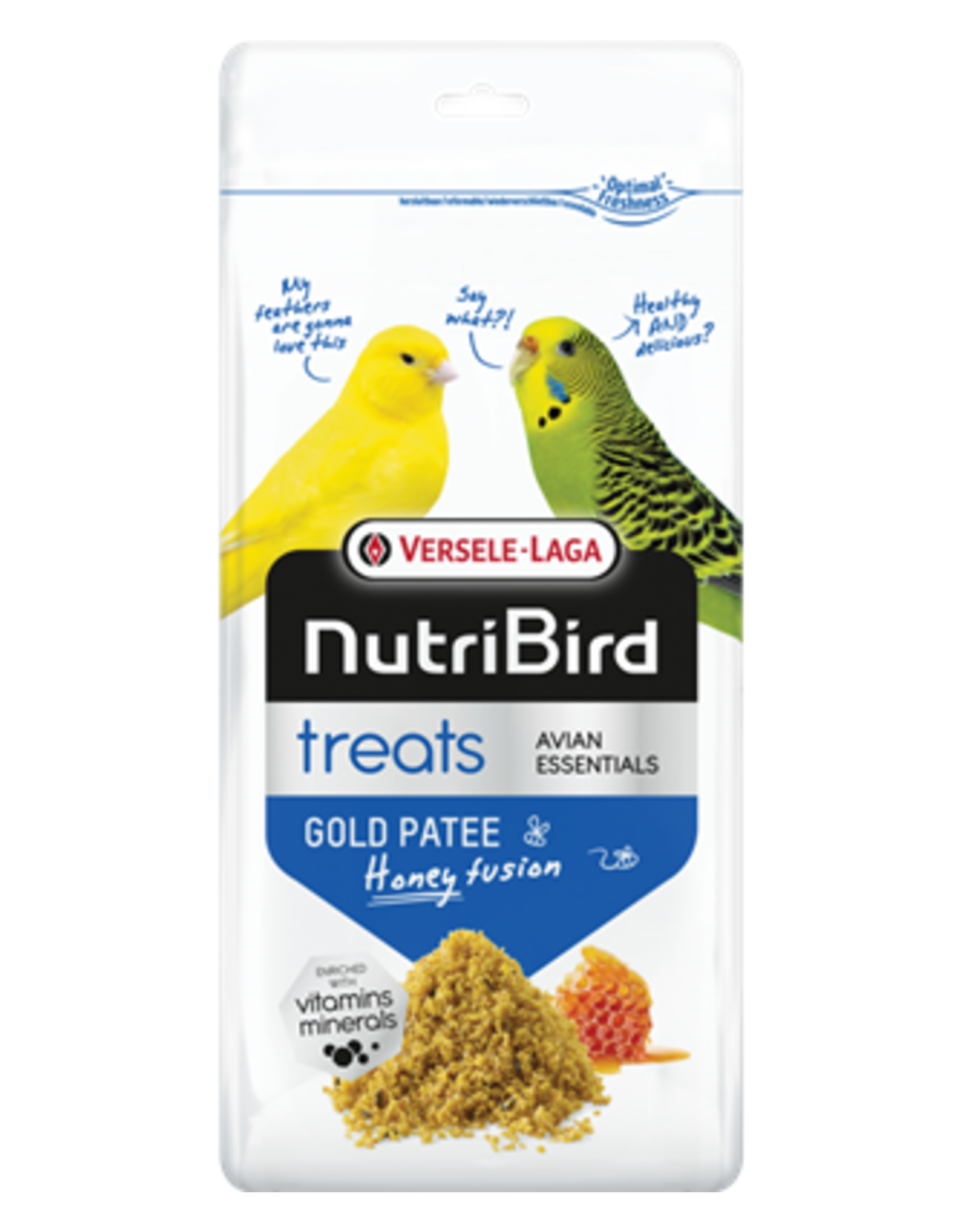 Nutribird Treats Gold Patee Honey Fusion - 250 Gram