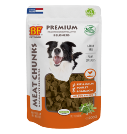Biofood BF Meatchunks Kip & Zalm - 200 Gram