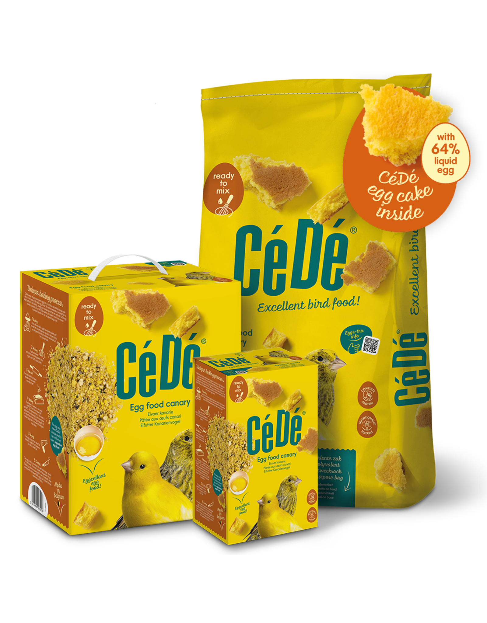 Cede Cede eivoer kanarie - 1 KG