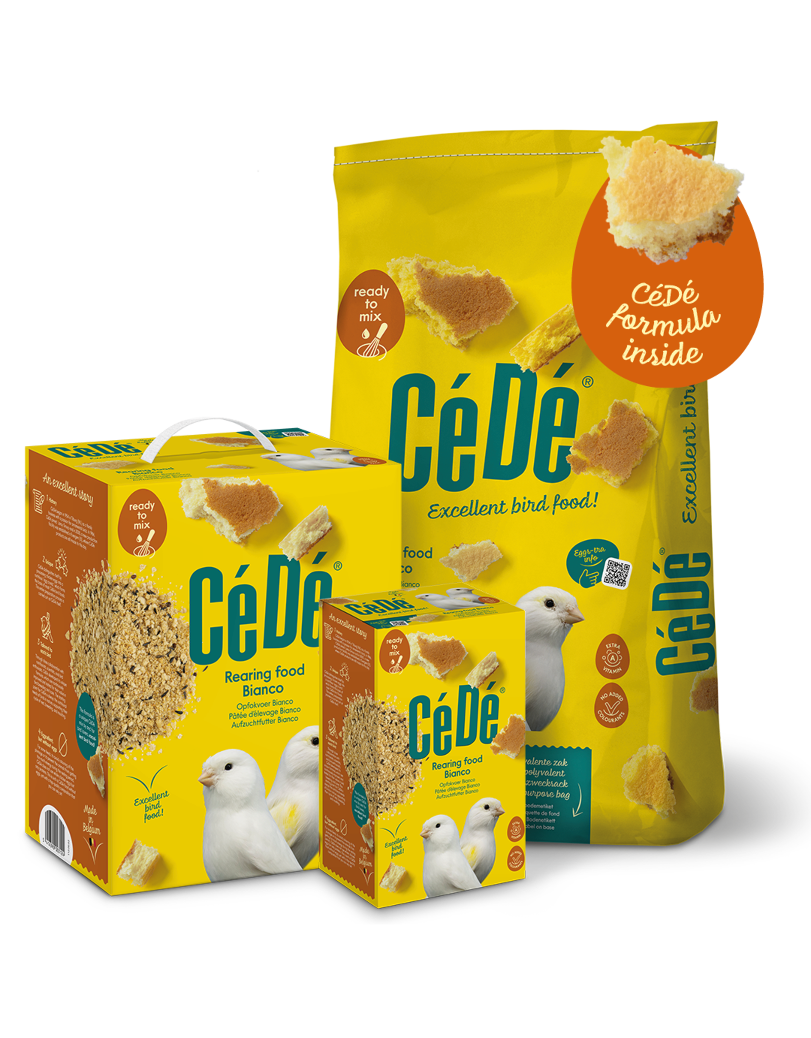 Cede Cede opfokvoer bianco - 5 KG