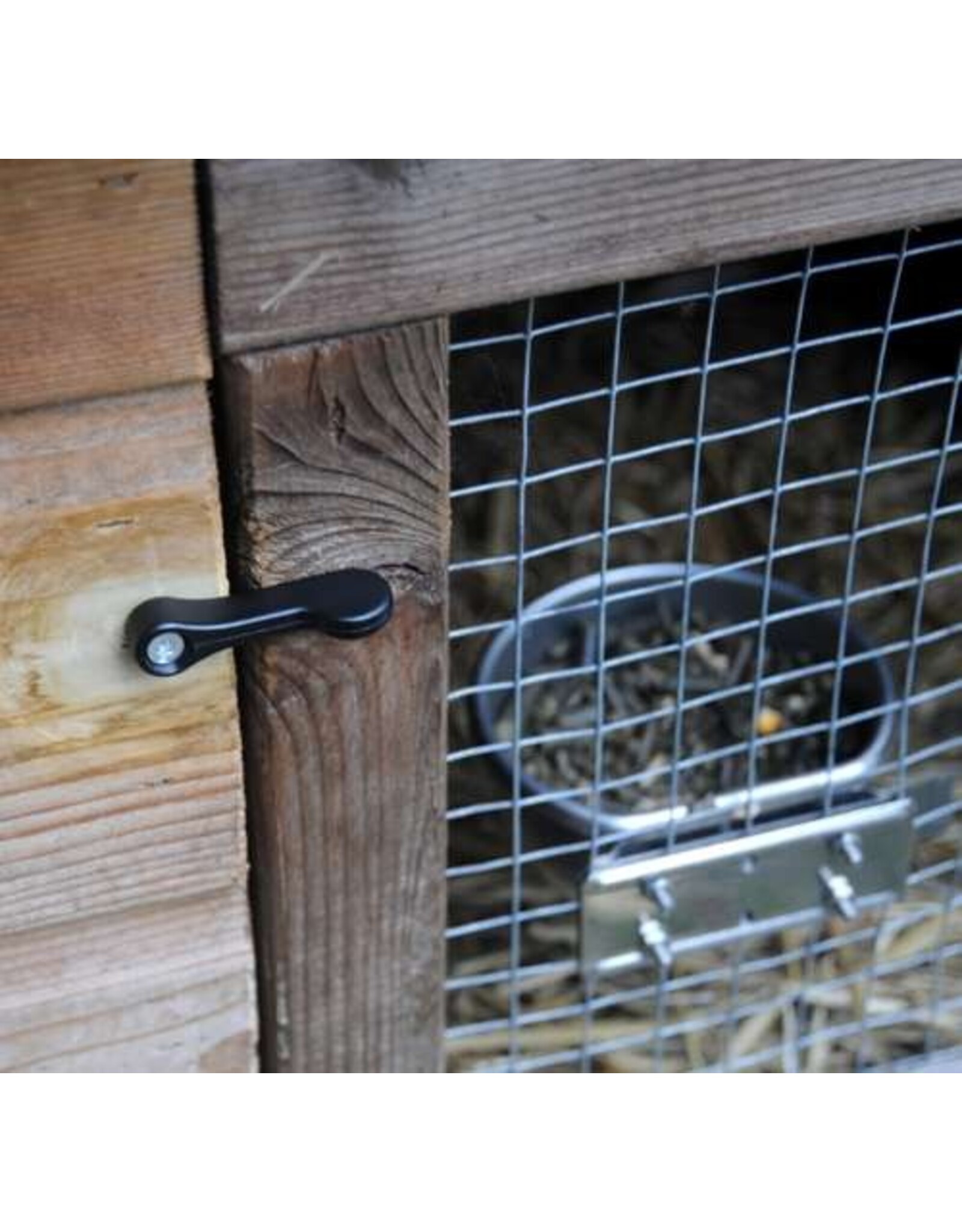 Zelfbouw materialen Deurgrendel voor kooien Nylon - 1 Stuks