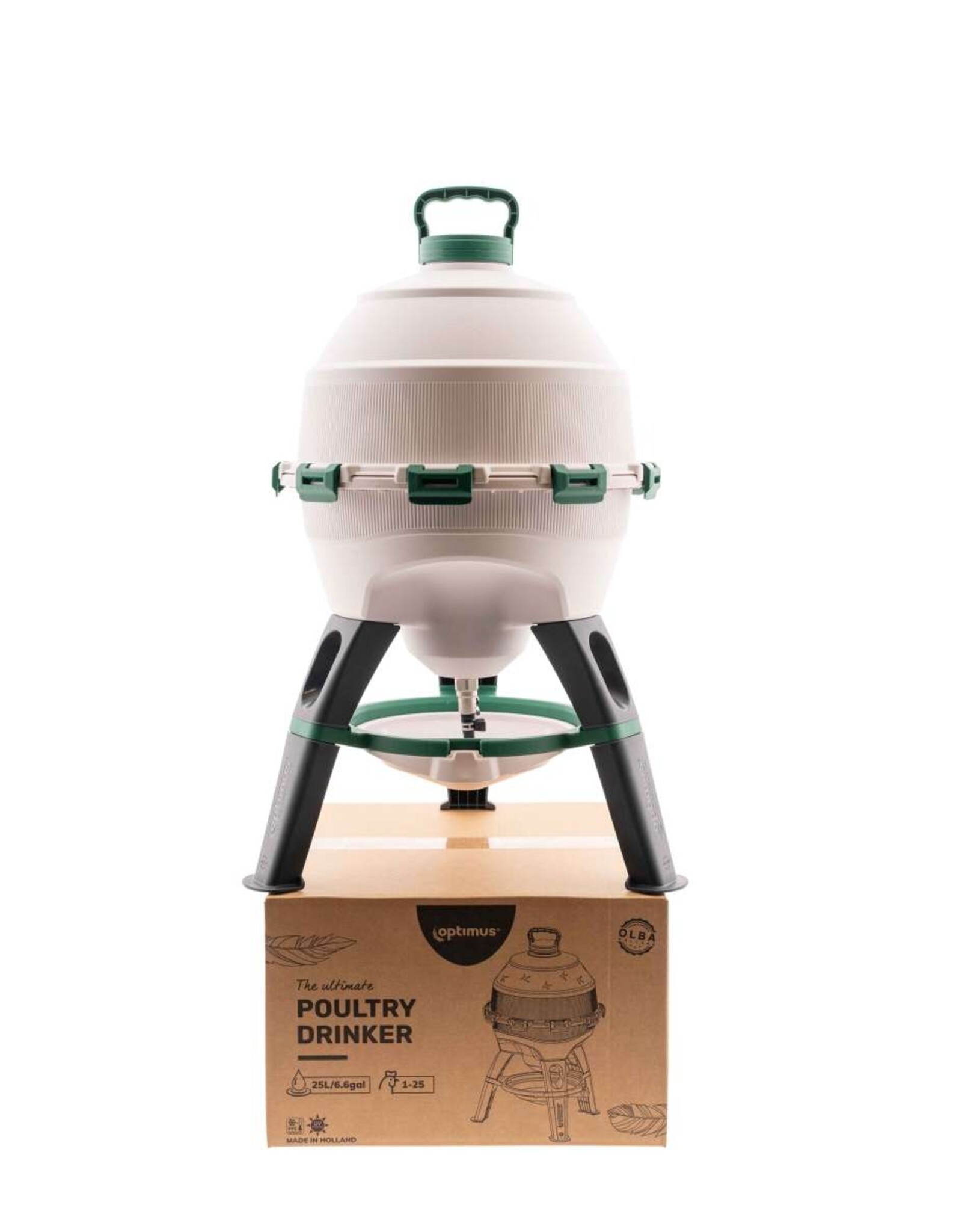 Drink/ Voerbakken Optimus Pluimveedrinkbak - 25 Liter