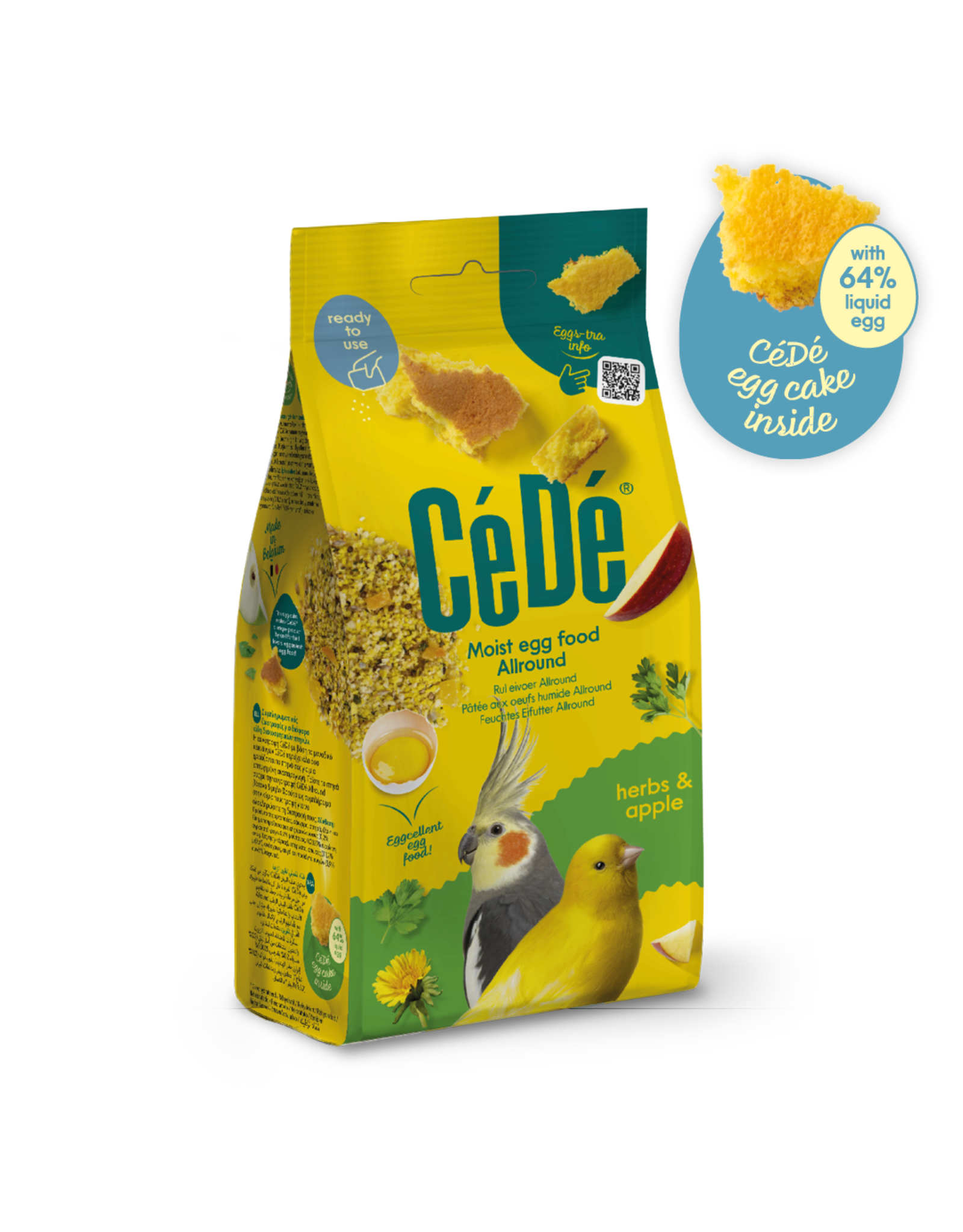 Cede Cede eivoer Rul Kruiden & Appel - 200 Gram
