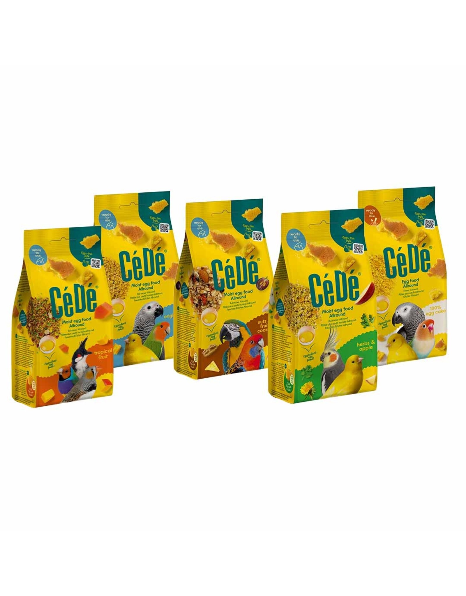 Cede Cede eivoer Allround 100% Egg cake - 120 Gram