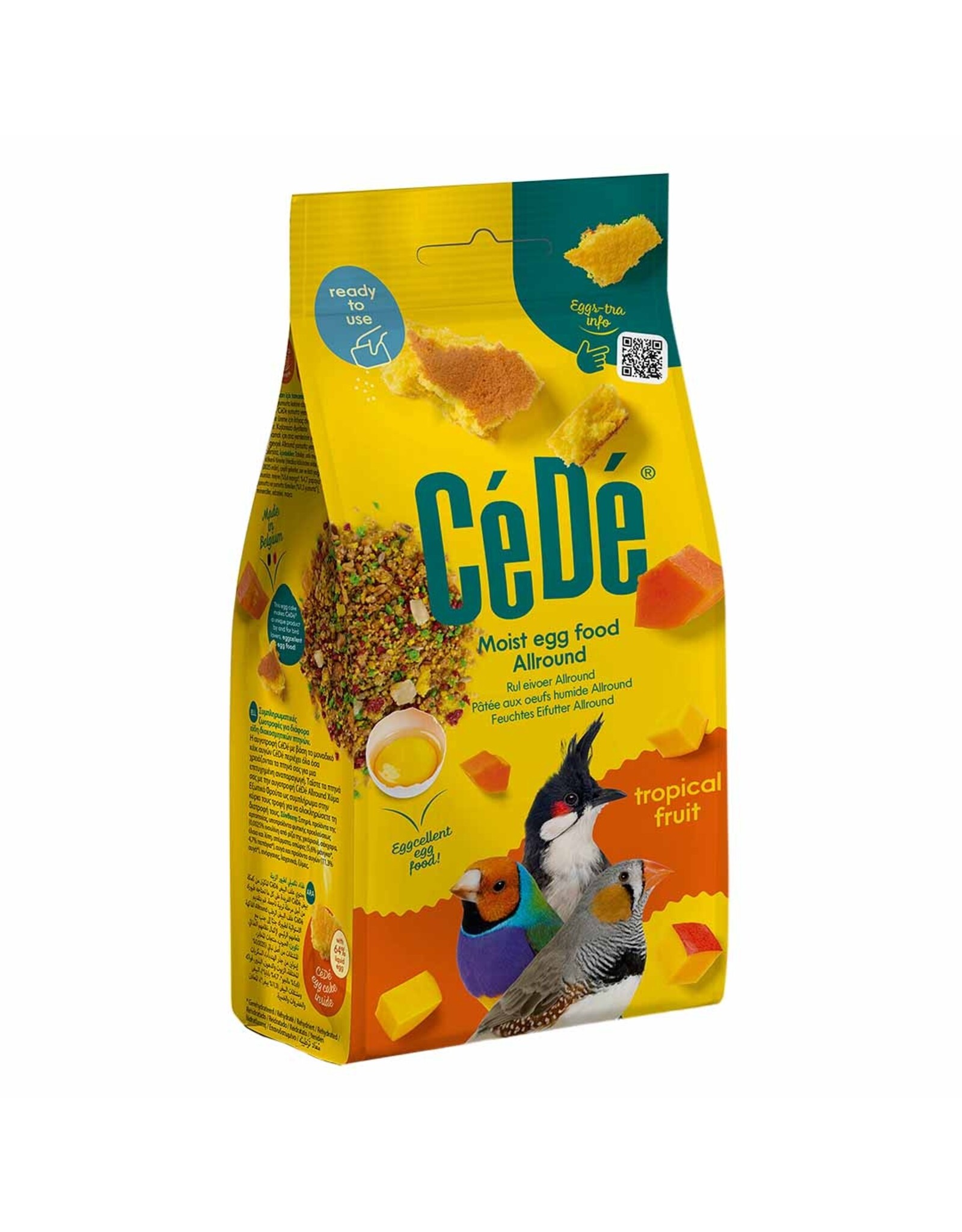 Cede Cede eivoer Rul Tropisch Fruit - 200 Gram