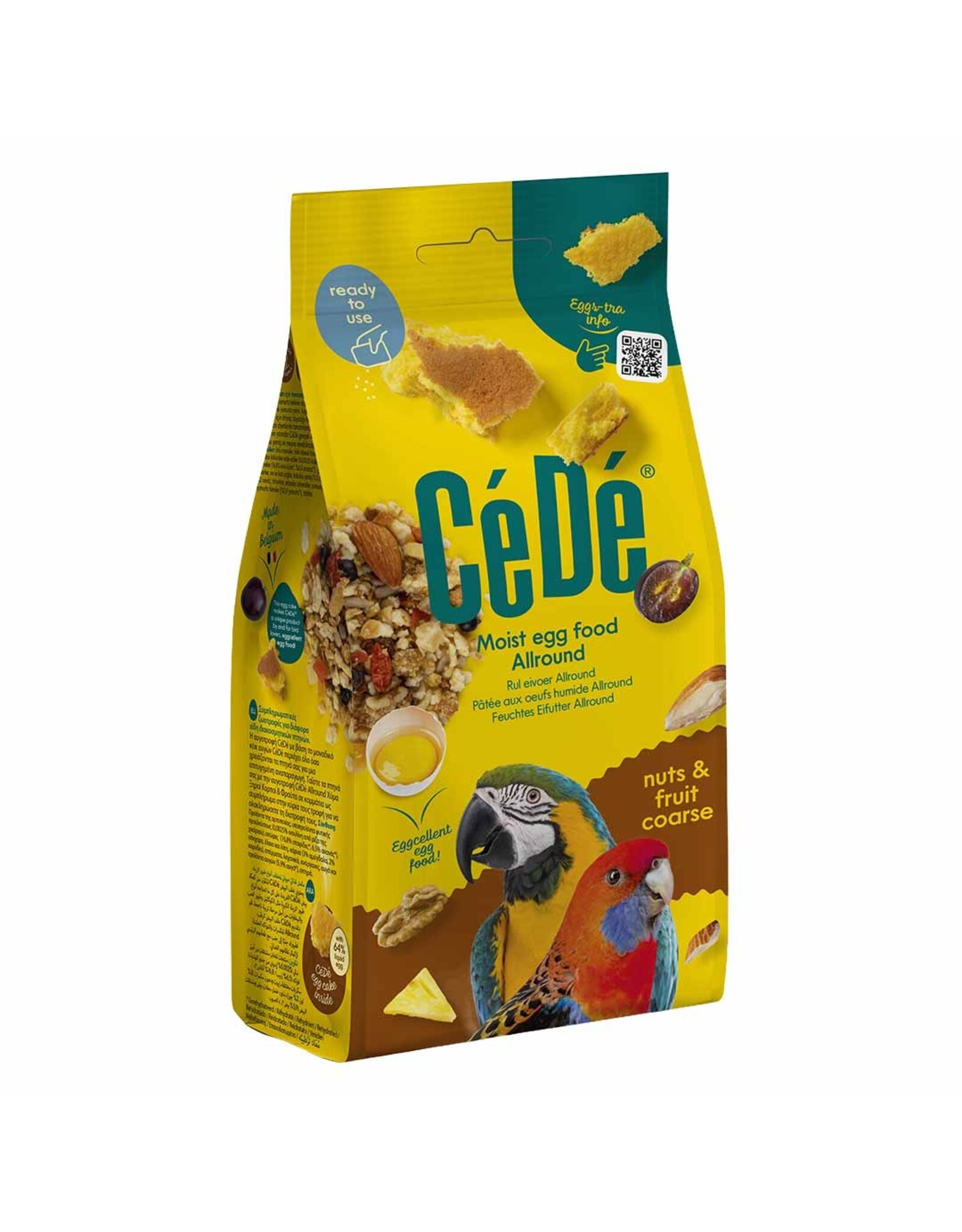 Cede Cede eivoer Rul Noten & Fruit grof - 200 Gram