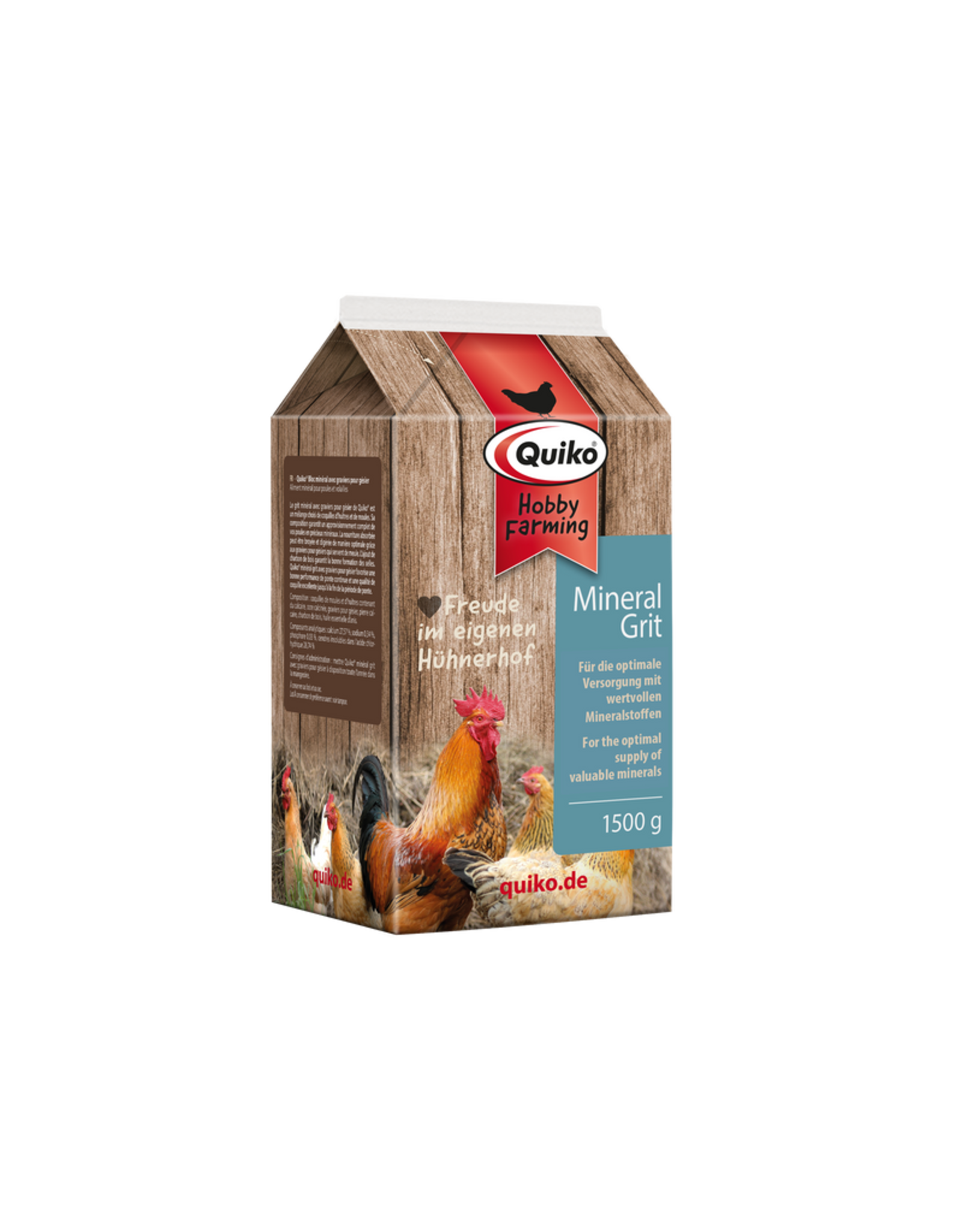 Quiko Quiko Mineraalgrit & maagkiezel v. Kippen - 1,5 KG