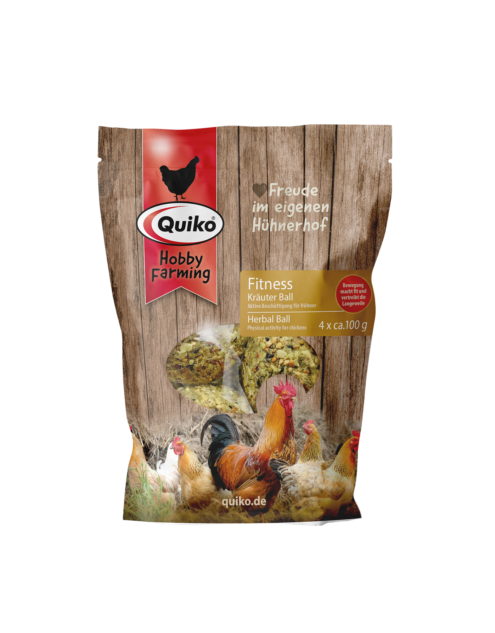 Quiko Quiko Hobby Kruiden Fitness Ball - 400 Gram