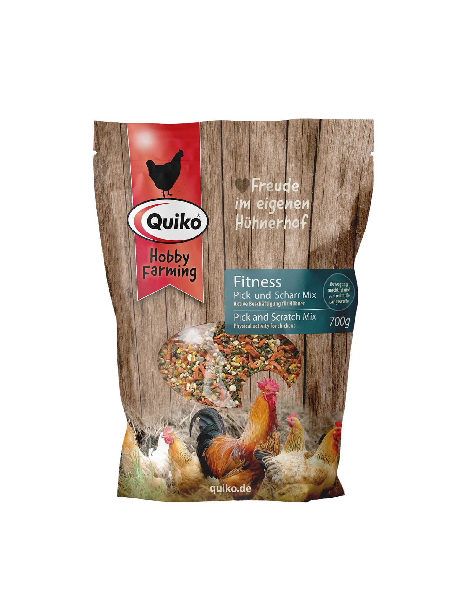 Quiko Quiko Fitness Pick & Scharrel Mix - 750 Gram