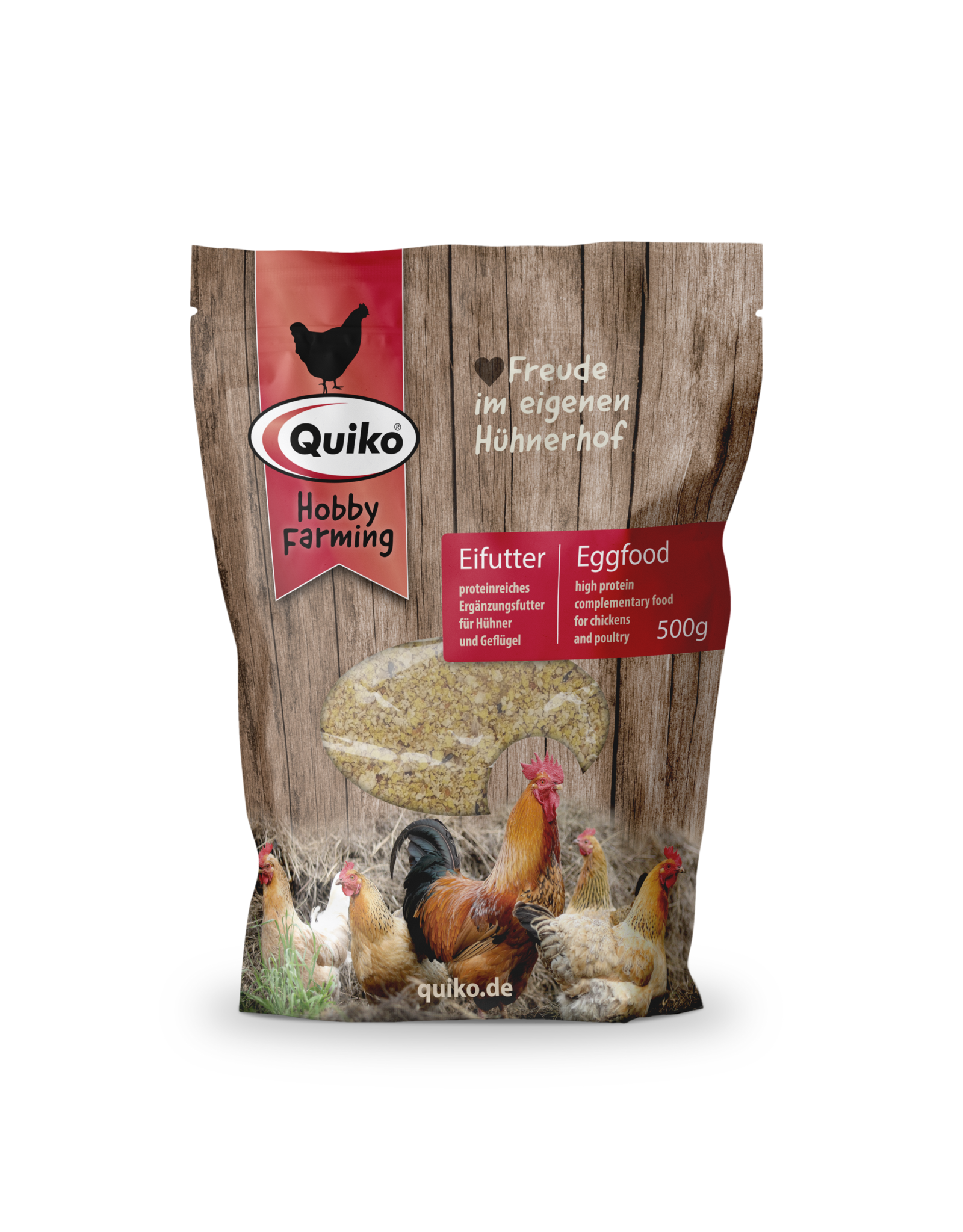 Quiko Quiko hobby Eivoer voor Kippen - 500 Gram