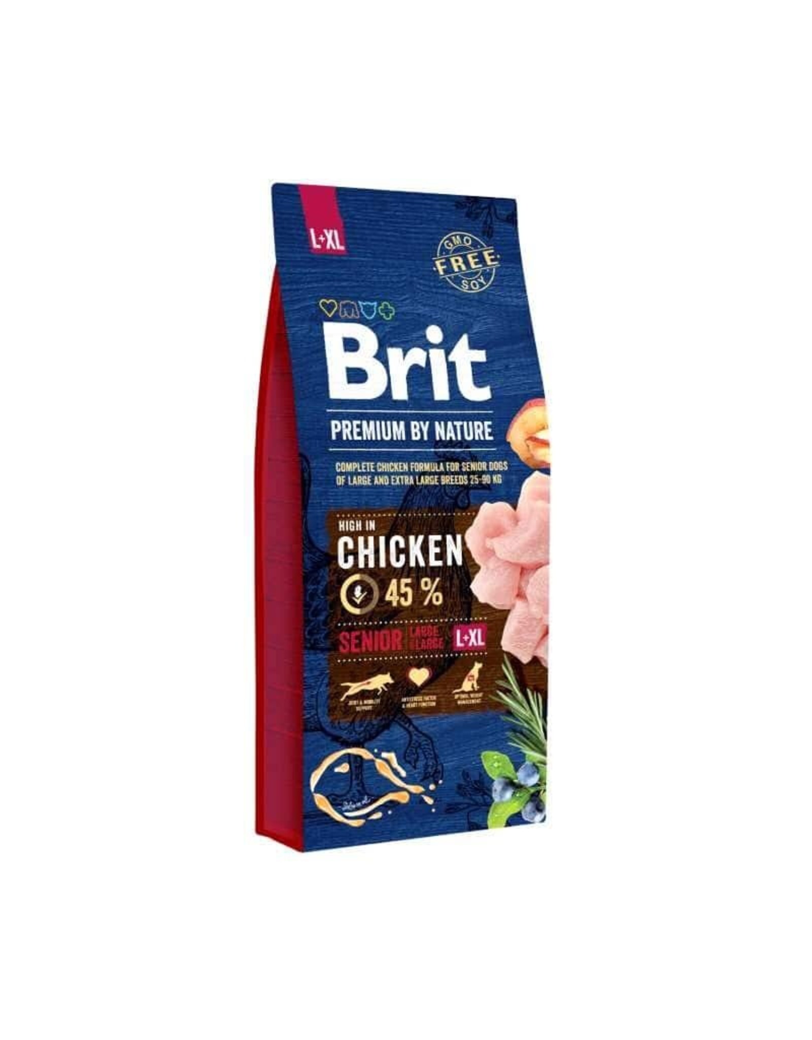 Overige Brit Premium Senior L+XL - 15 KG
