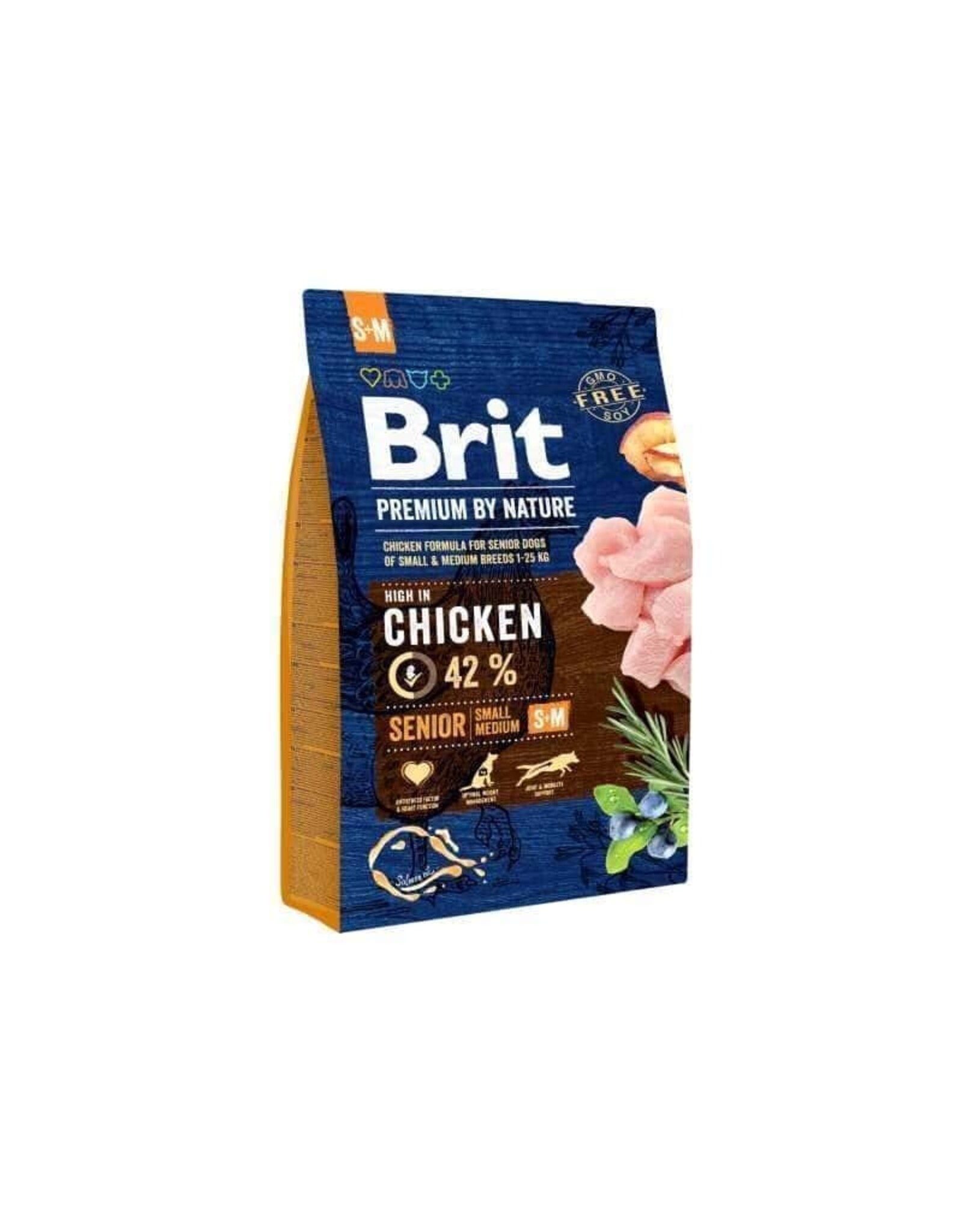 Overige Brit Premium Senior S+M - 3 KG