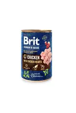 Overige Brit Premium Kip en Kippenharten - 400 Gram