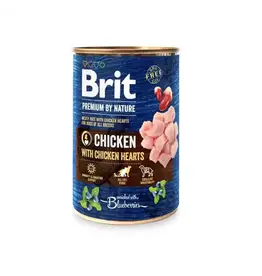 Overige Brit Premium Kip en Kippenharten - 400 Gram