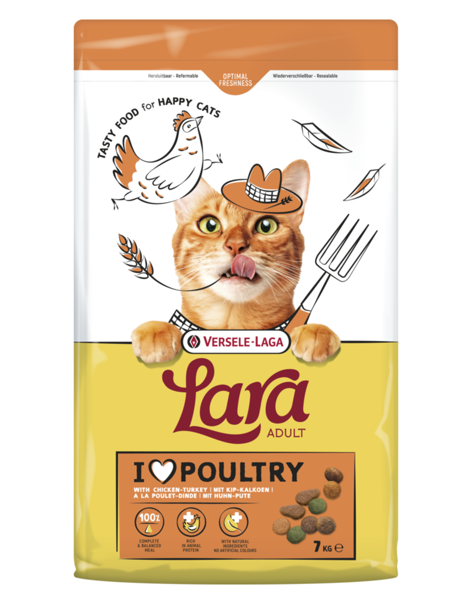 Versele laga Lara Adult Kip / Kalkoen - 950 Gram