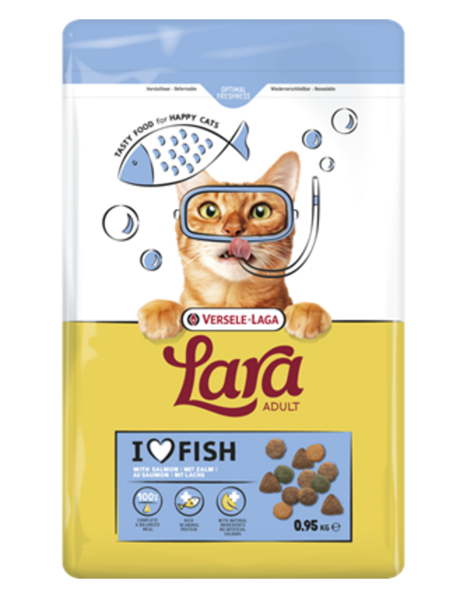 Versele laga Lara Adult Zalm - 1,9 KG