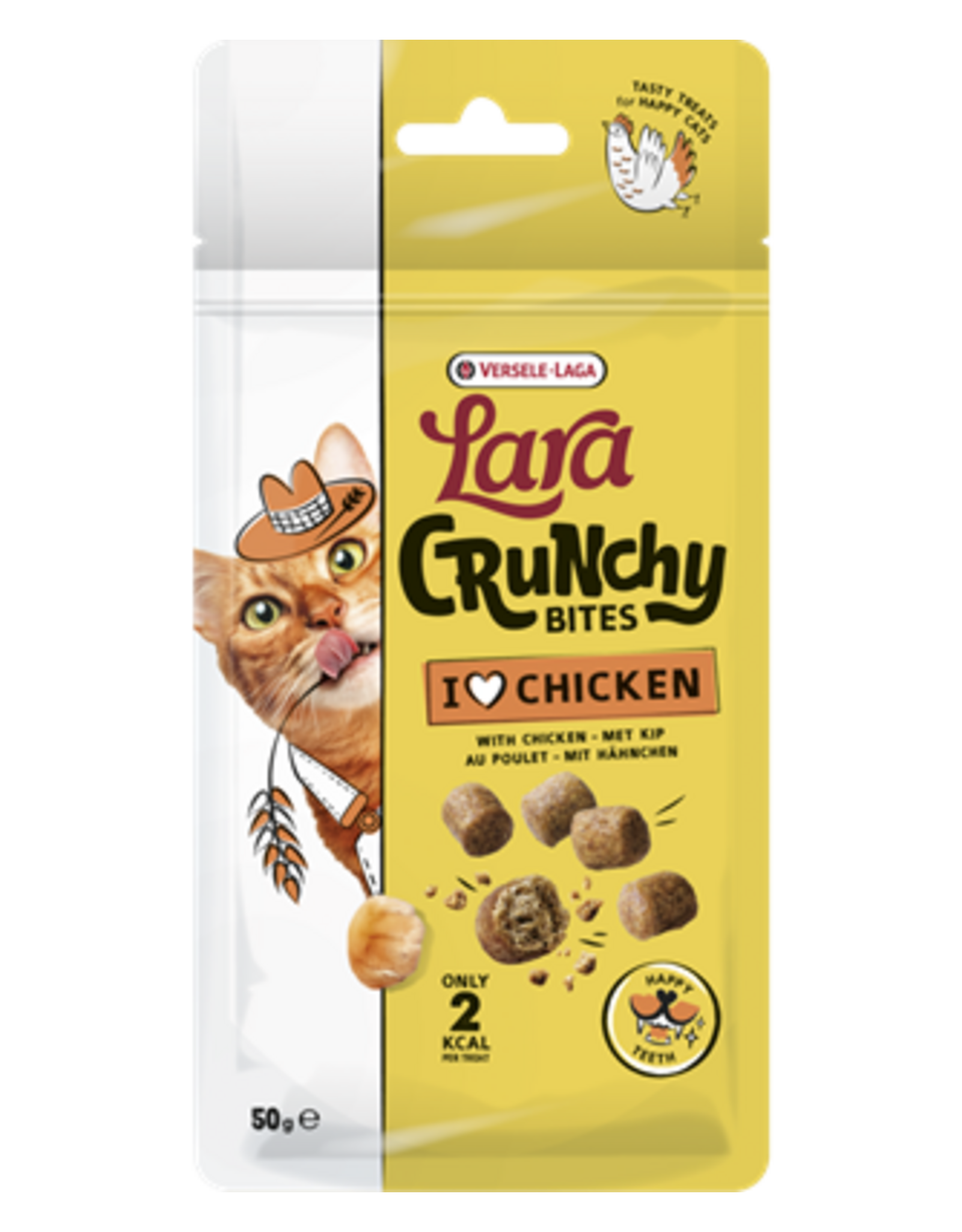 Versele laga Lara Crunchy Happy Teeth Kip - 60 Gram