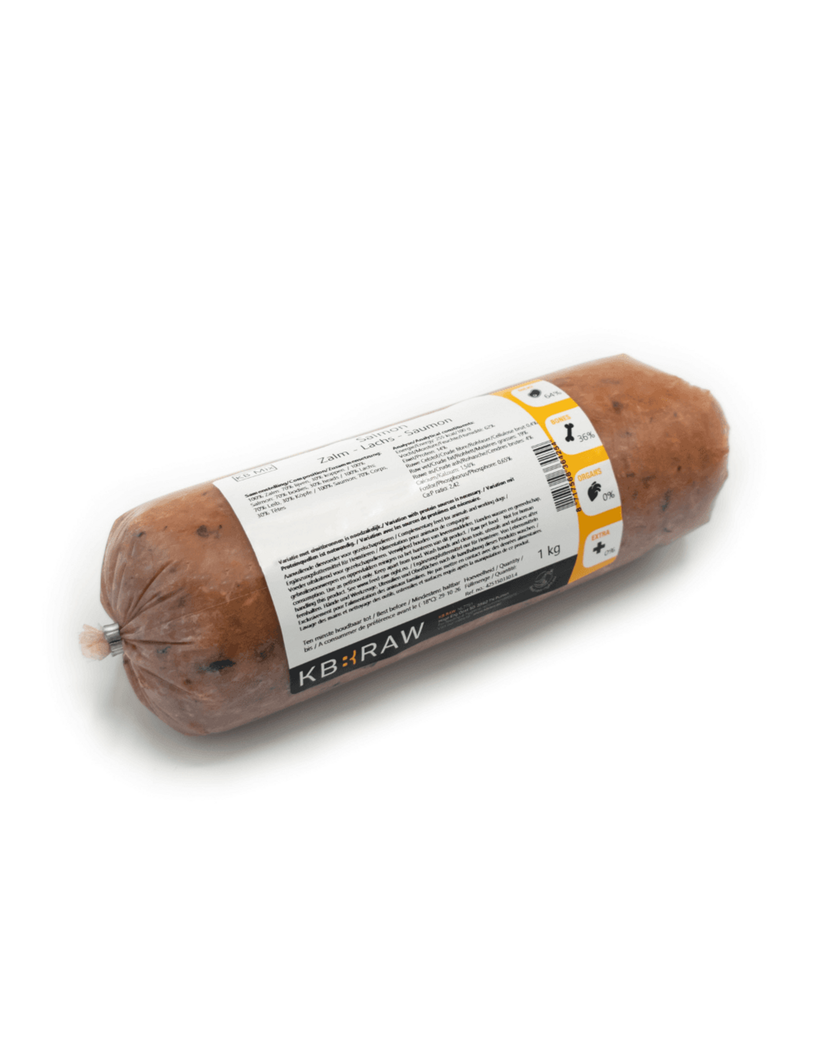 Kiezebrink KB Raw Mix Zalm - 1 KG