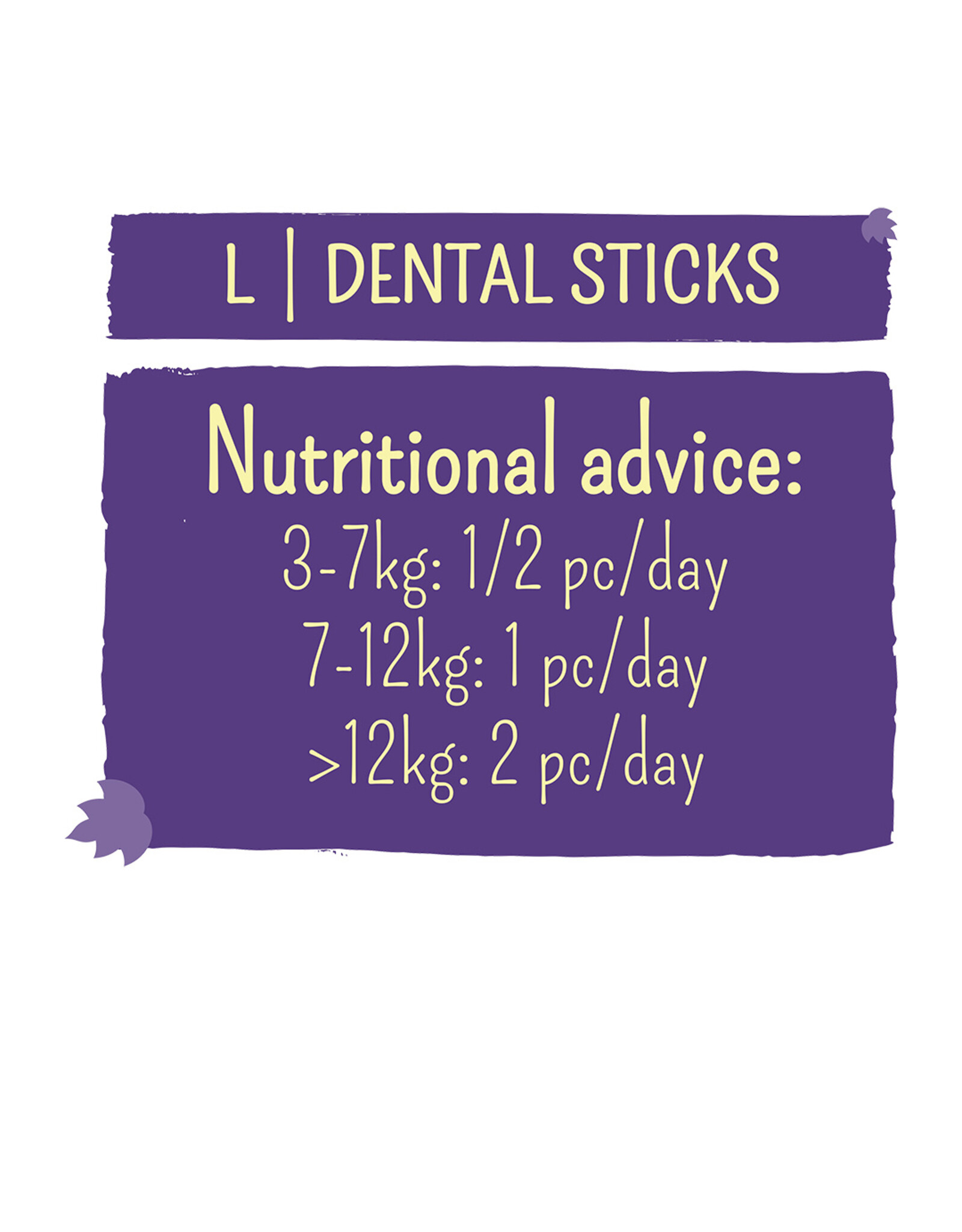 Laroy duvo G Bites Dental Sticks L - 14 Stuks