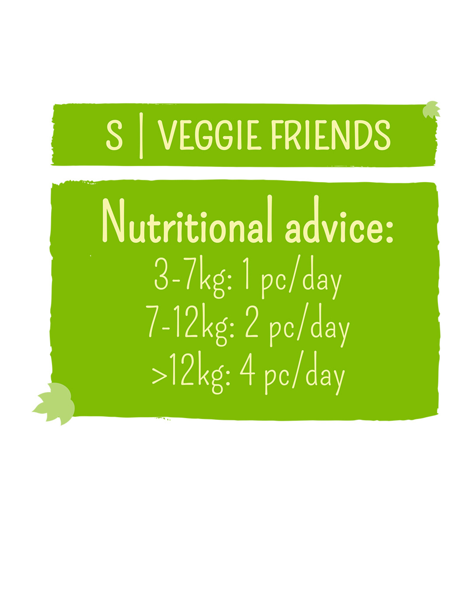 Laroy duvo G Bites Veggie Friends S - 18 Stuks