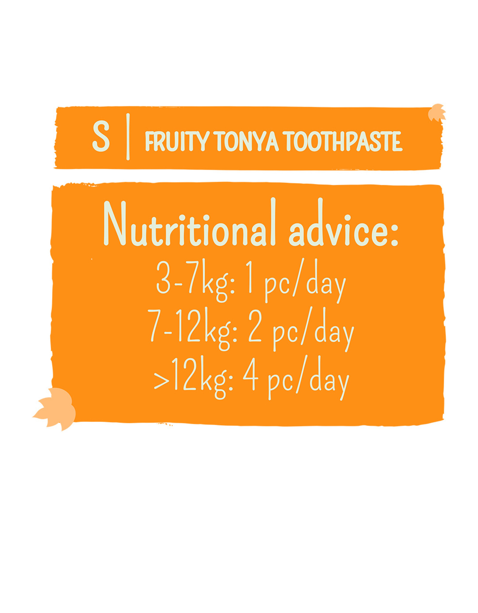 Laroy duvo G Bites Fruity Tonya Toothpaste S - 18 Stuks