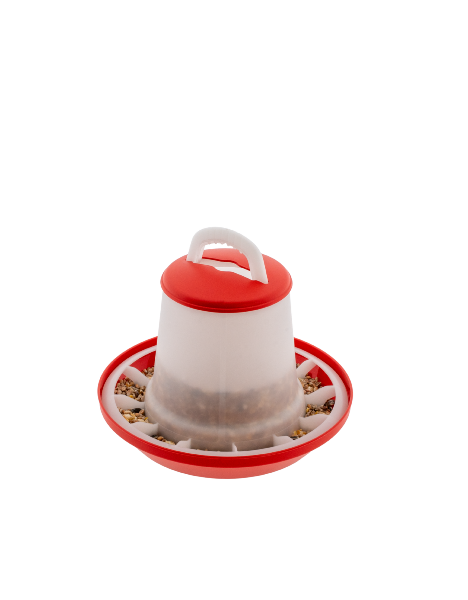 Drink/ Voerbakken Voerbak 2 level  1kg met voeten - 1 Stuks