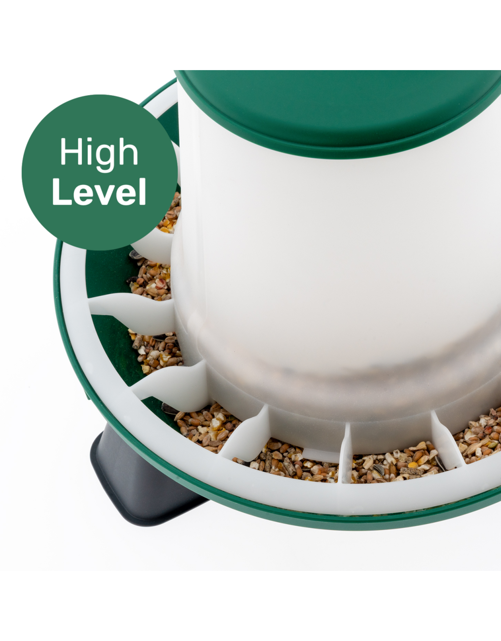 Drink/ Voerbakken Voerbak 2 level  1kg met voeten - 1 Stuks