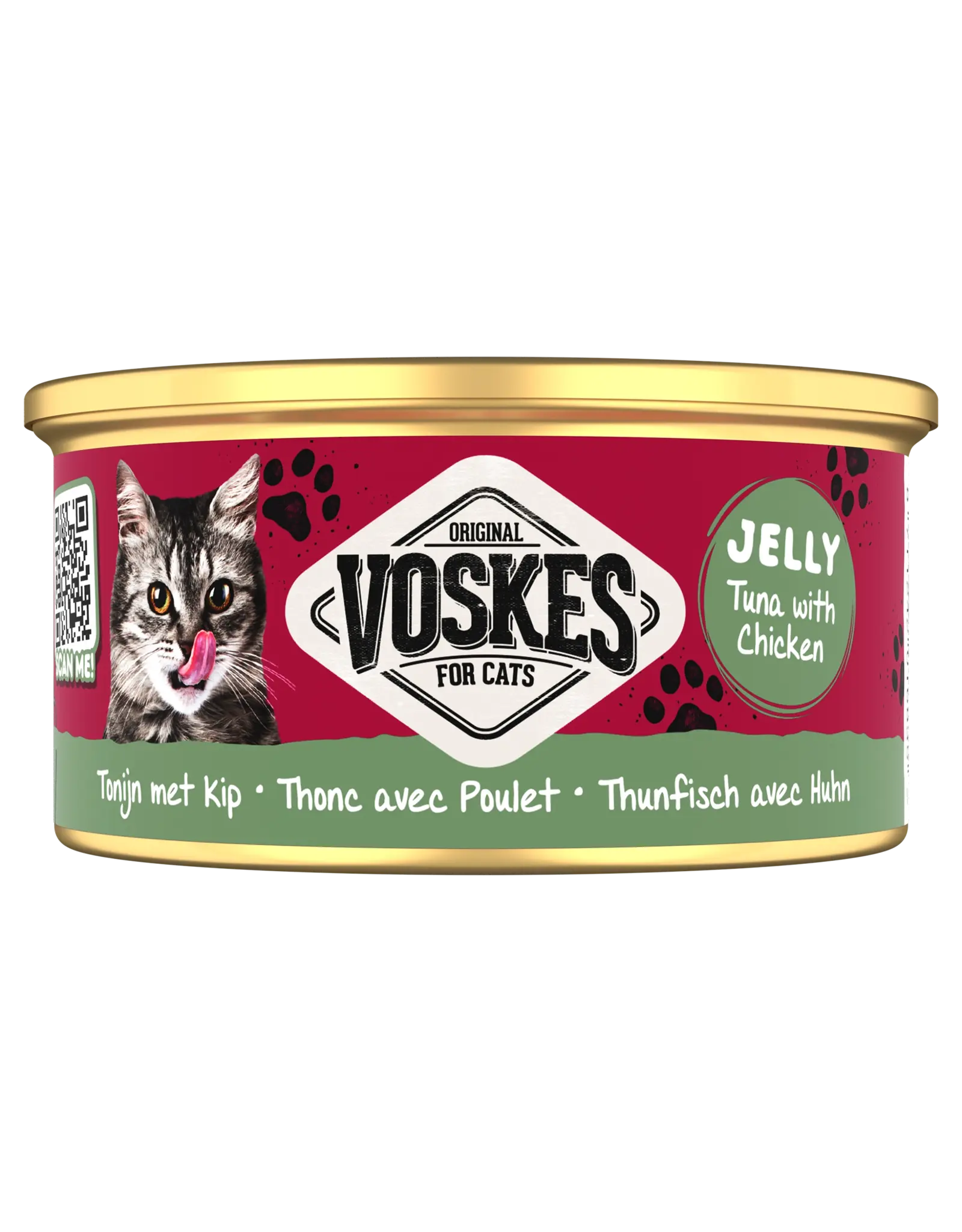 Voskes Voskes Gelei Tonijn met Kip - 85 Gram