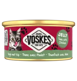 Voskes Voskes Gelei Tonijn met Kip - 85 Gram