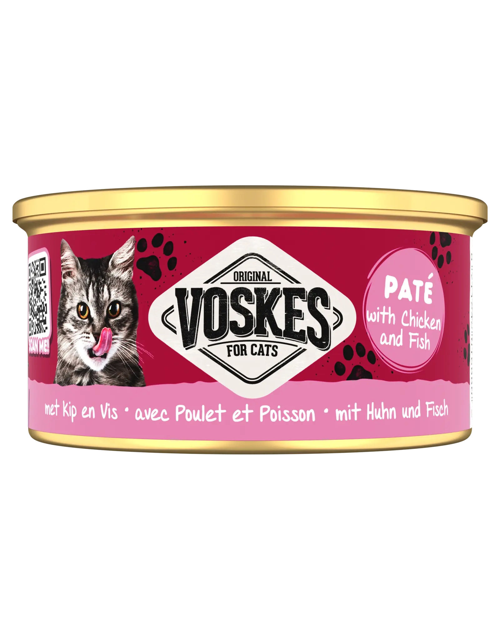 Voskes Voskes Pate Kip en Vis - 85 Gram
