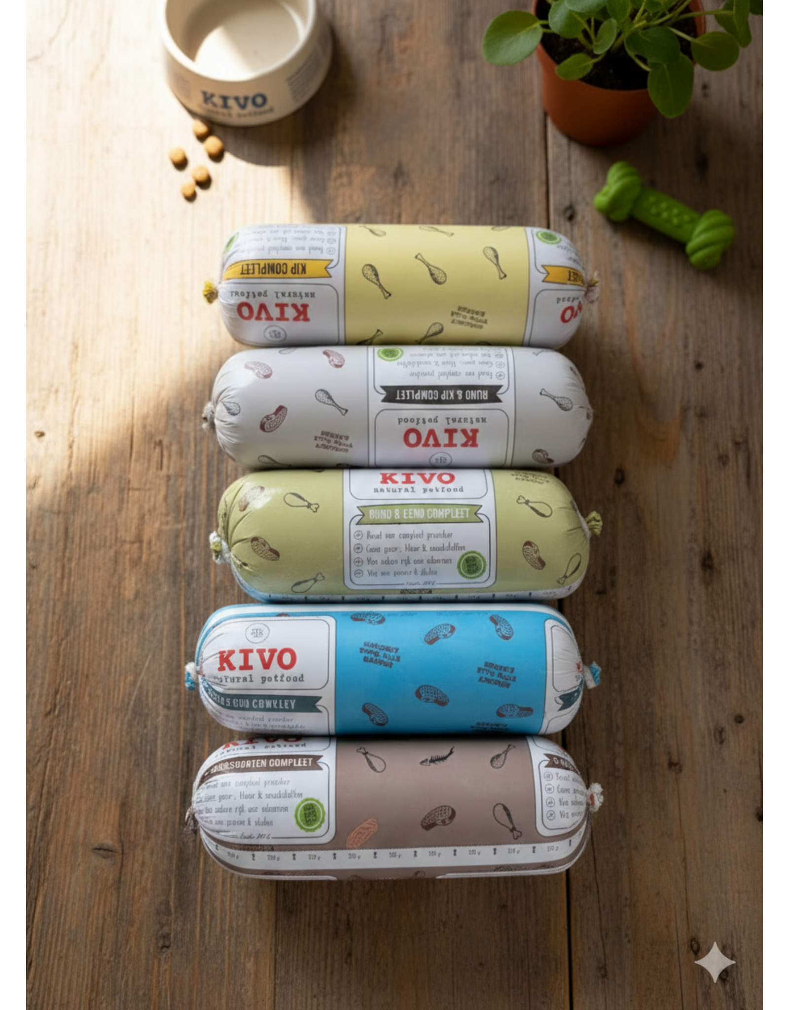 Kivo Kivo Mixpakket 5 Worsten - 5 KG