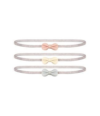 Mimi & Lula Gracie bow bandos metallic