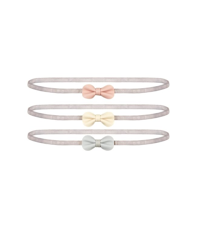 Mimi & Lula Gracie bow bandos metallic