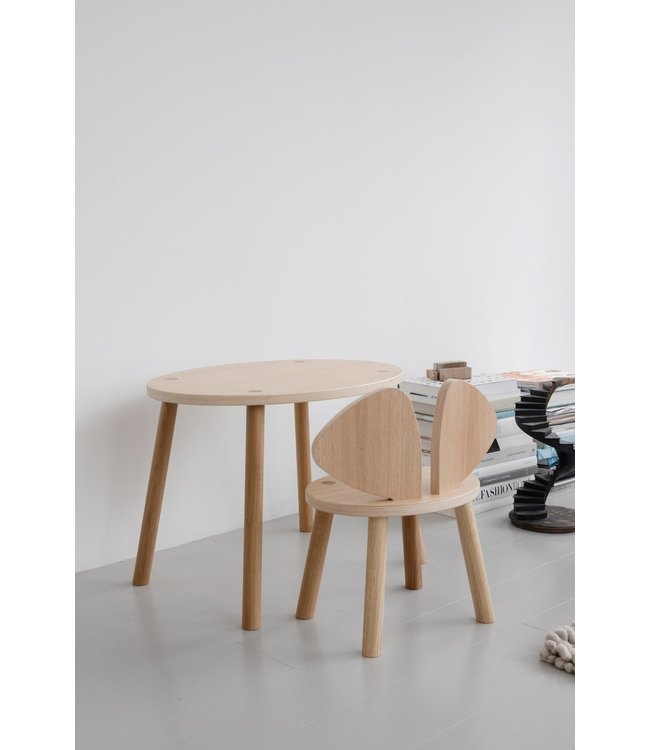 Nofred Mouse Table Oak