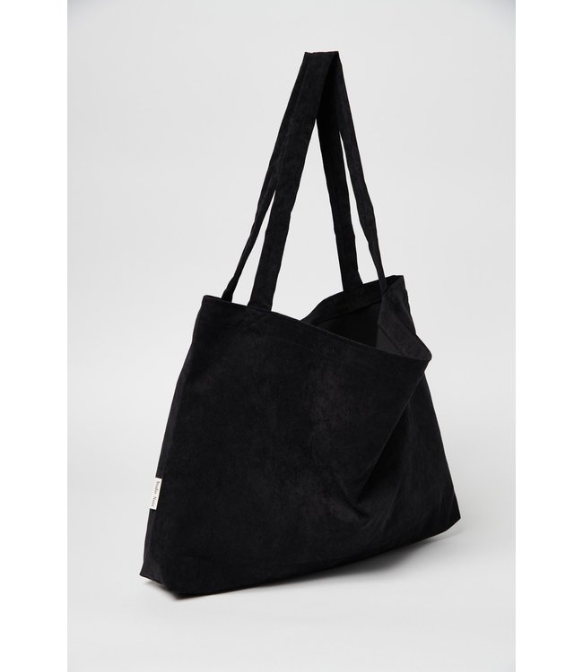 Studio Noos All black rib mom bag