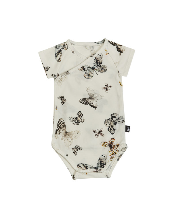 Mies & CO Wrap bodysuit s/s Fika Butterfly