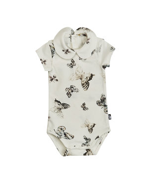 Mies & CO Collar bodysuit s/s Fika Butterfly