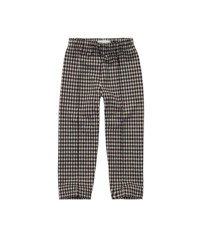 Sproet & Sprout Pant Block Check Black