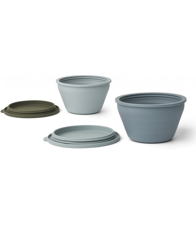 Liewood Dale foldable bowl set Blue multi mix
