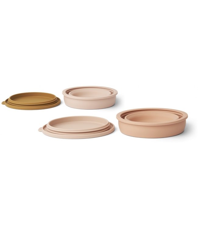 Liewood Dale foldable bowl set Rose multi mix