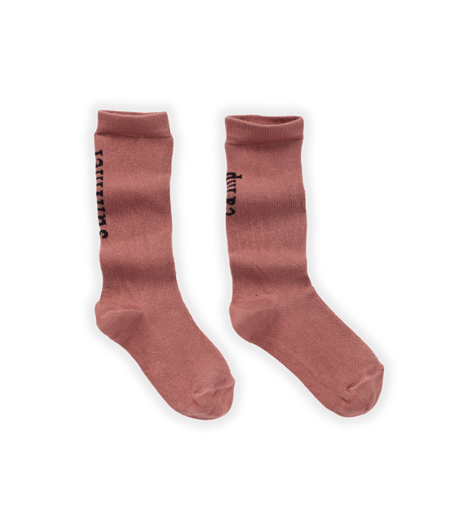 Sproet & Sprout High socks summer camp orchid