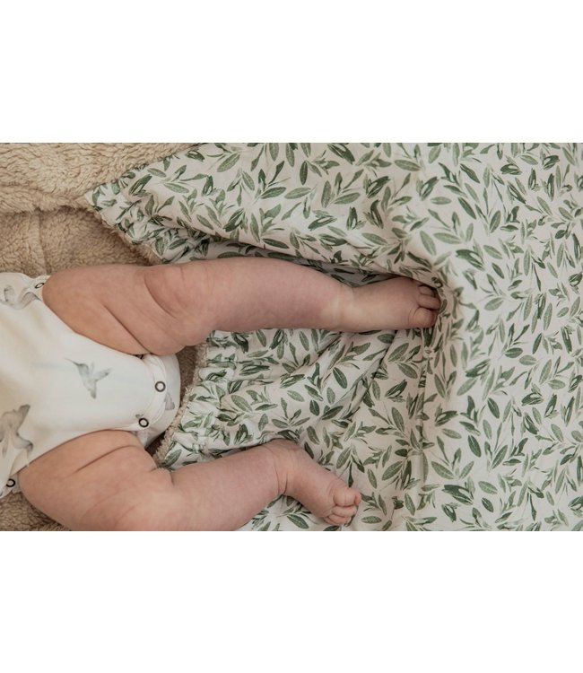 Mies & CO Soft teddy blanket big Sage green