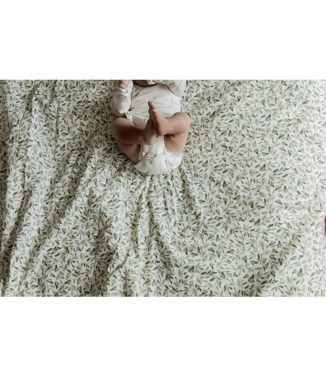 Mies & CO Soft teddy blanket big Sage green