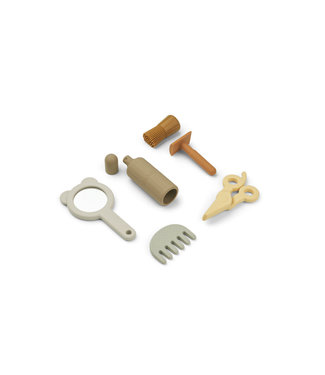 Liewood Freddie barber set Almond multi mix