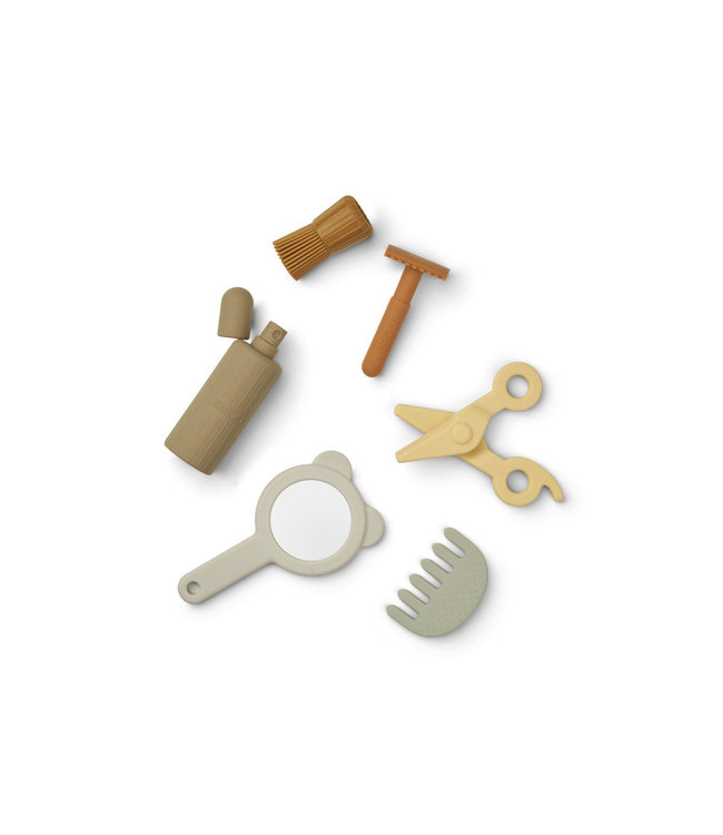 Liewood Freddie barber set Almond multi mix