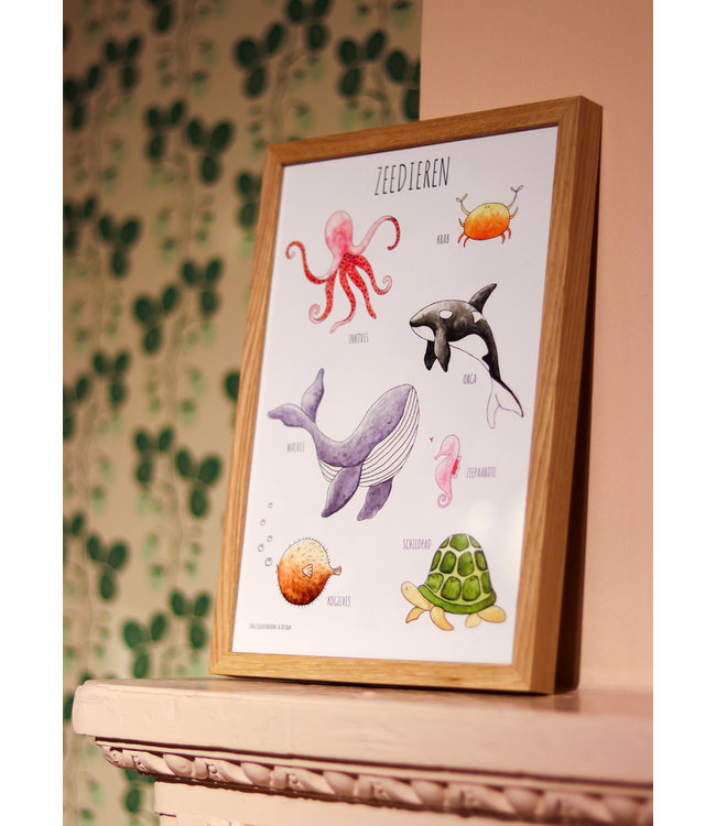 Juulz Zeedieren poster